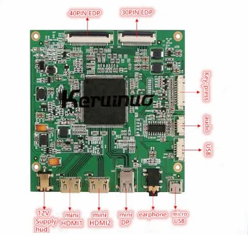 Плата контроллера FHD mini HDMI 120 Гц для портативного монитора сделай сам | Компьютеры