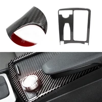 for mercedes benz c class w204 c200 c300 c180l e class w212 carbon fiber center control water cup panel cover lhd rhd