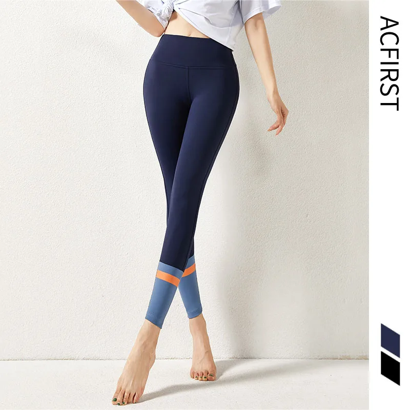 

AcFirst Blue Women Yoga Pants High Waist Seamless Leggings Push Up Leggins Sport Fitness Running Seamless Leggings Gym Girl