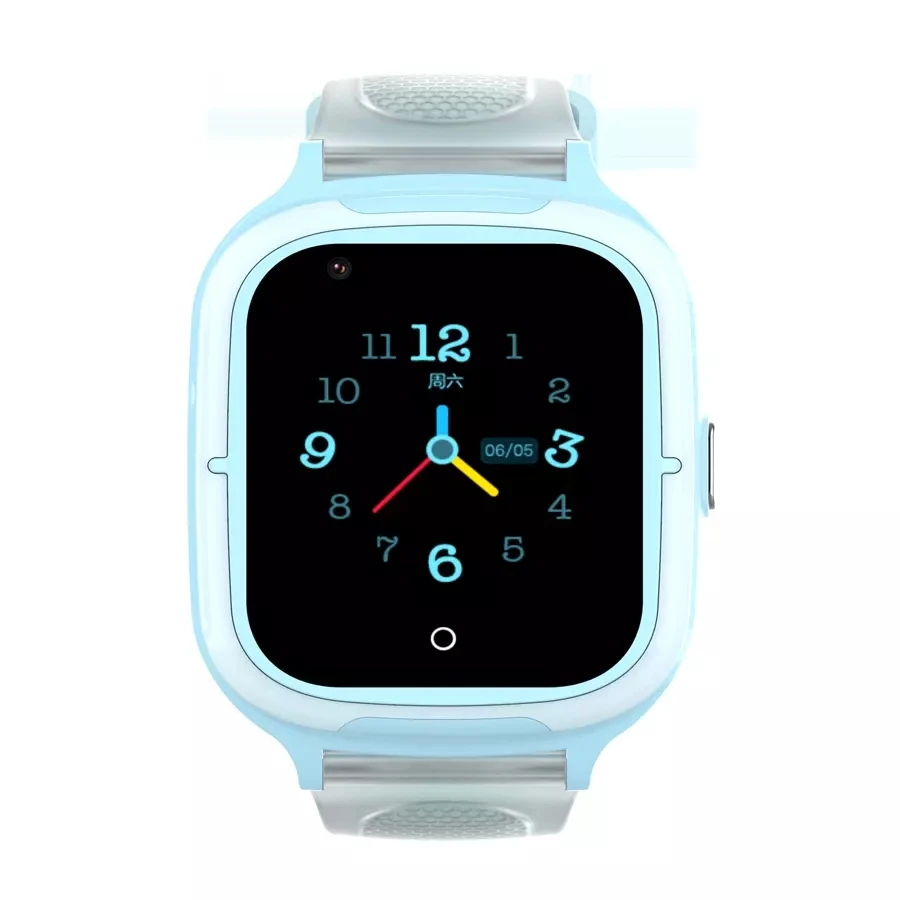 4g ip67 waterproof smart remote camera gps wifi kid students wristwatch video call monitor tracker location android phone watch free global shipping