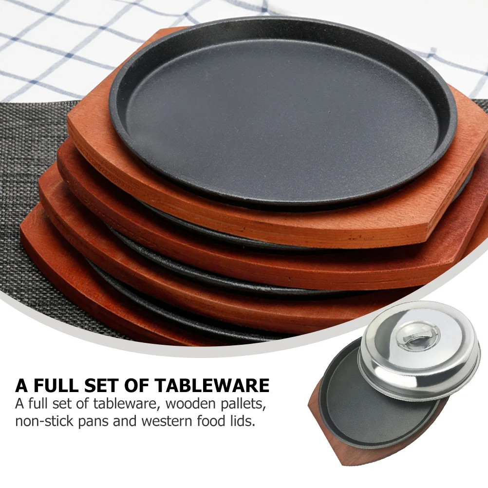 1 комплект металлические плиты коммерческая Западная тарелка для стейка | Дом и