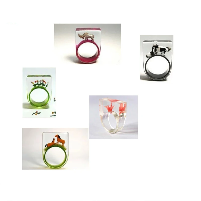 Молд Ручной Работы Прозрачная силиконовая форма для эпоксидной смолы с реальным