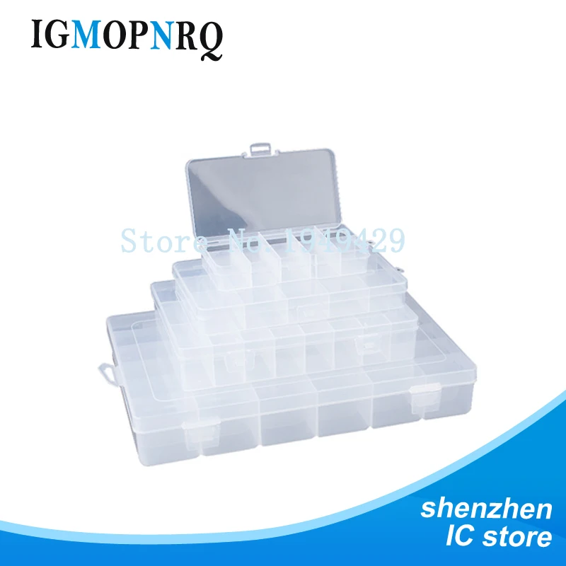 10/15/24 ячеек коробка для инструментов портативная практичная хранения