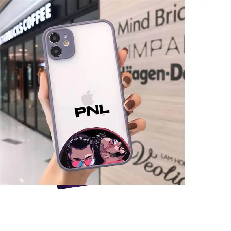 

star PNL Rapper singer Phone Cases Matte Transparent for iPhone 7 8 11 12 s mini pro X XS XR MAX Plus