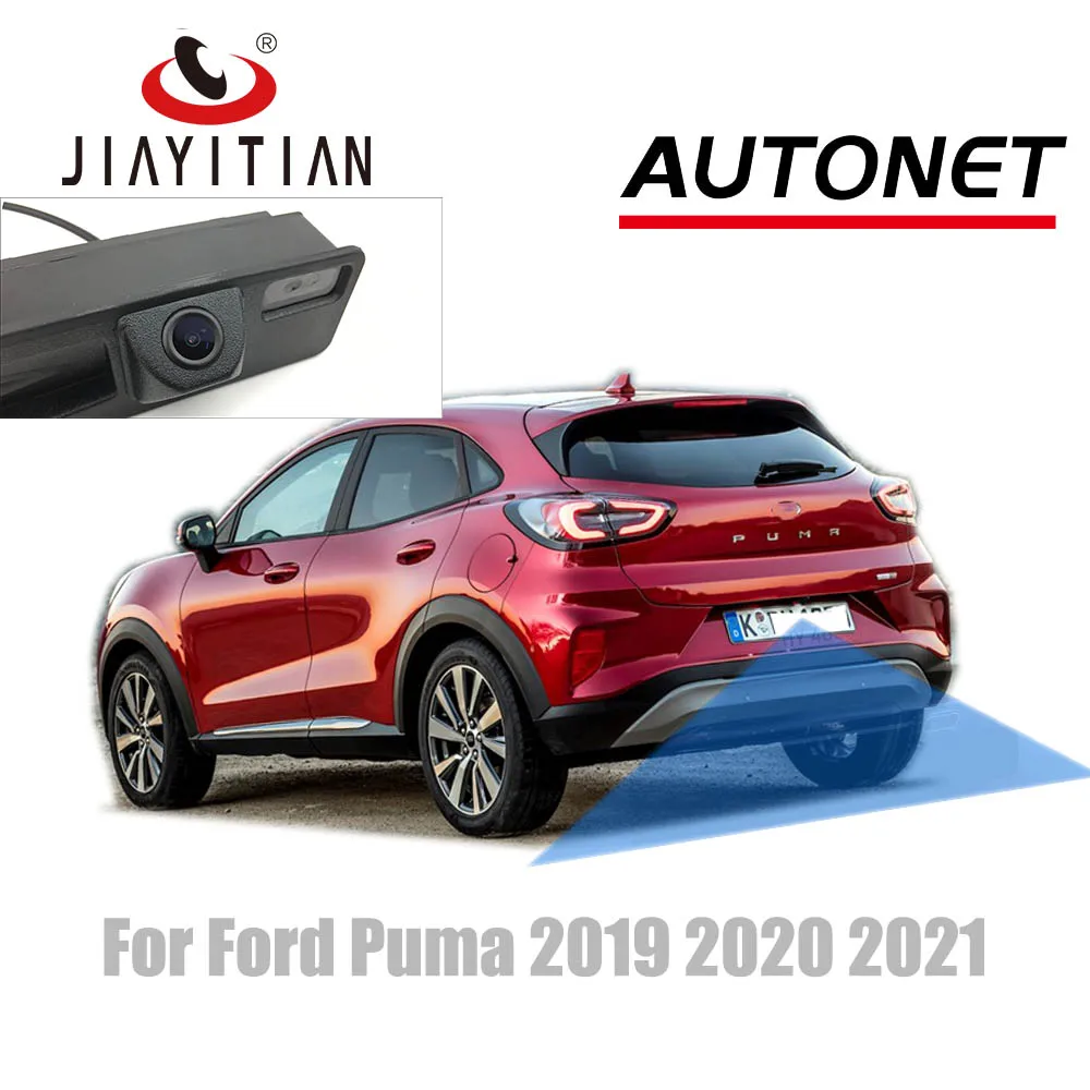 JIAYITIAN HD Trunk Handle Camera For Ford Puma 2019 2020 2021/CCD/Night Vision/Backup Reverse rear view Camera