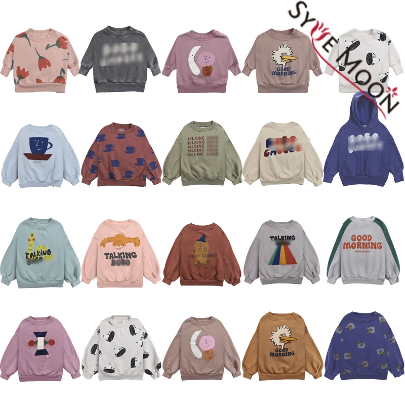 Детские свитера 2021 BC брендовая новая зимняя осенняя одежда для девочек и