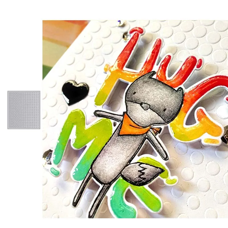

JC Rectangle Dot Circle Shape Frame Metal Cutting Dies for Scrapbooking New Die Cut Card Make Stencil Craft Mold Mould Template