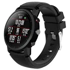 Ремешок силиконовый для Huami Amazfit Stratos 2, мягкий однотонный браслет для наручных часов, силикагелевые браслеты