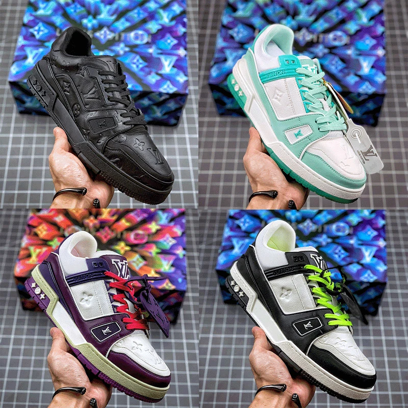 

Роскошные брендовые высококачественные мужские кроссовки для скейтбординга, классические кожаные кроссовки серии 2020 для тренировок, повс...