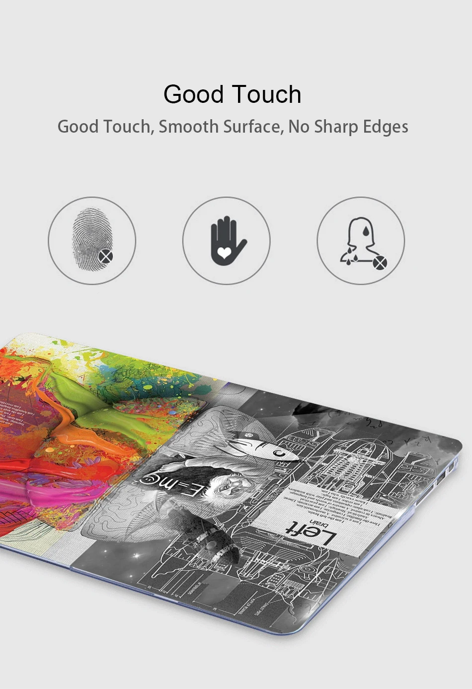 Чехол MTT Brain для Macbook Air Pro retina 11, 12, 13, 15 дюймов с сенсорной панелью, Жесткий Чехол 13,3 '', чехол для ноутбука+ чехол для клавиатуры