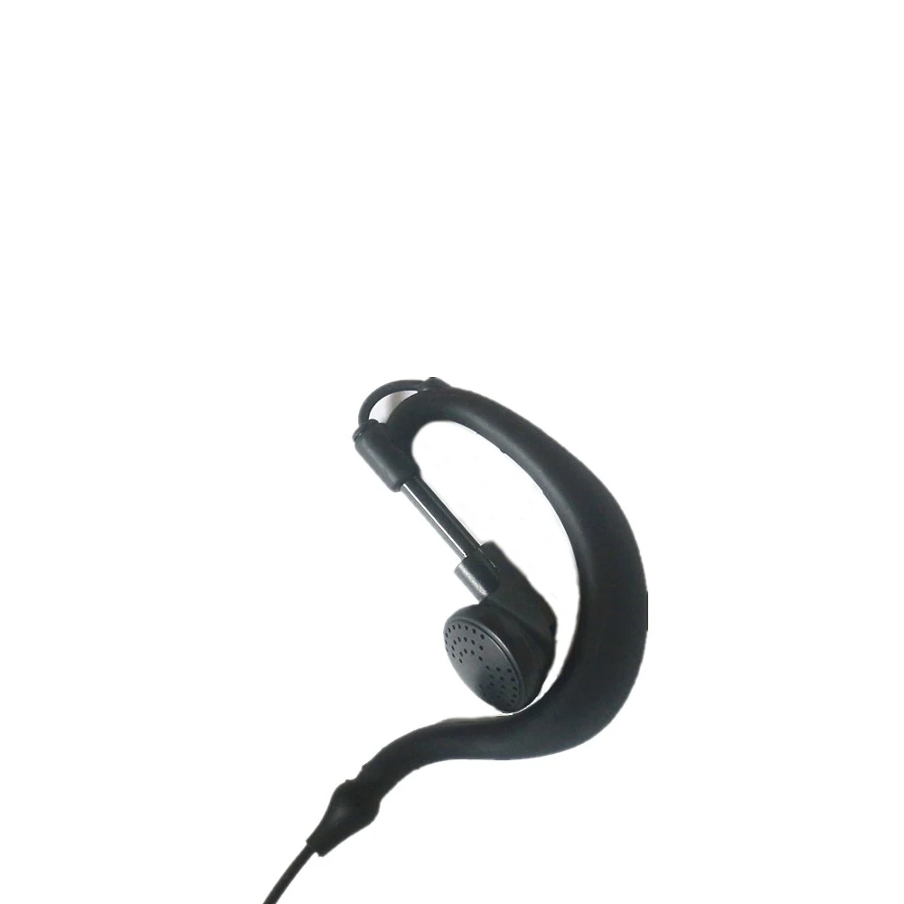 10xG ушной крюк гарнитура наушники безопасности VOX/PTT Mic для Kenwood 2/двухстороннее