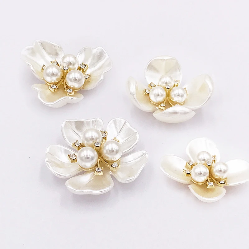 2014 Новинка 100 шт искусственная раковина жемчуг Цветочная кнопка для