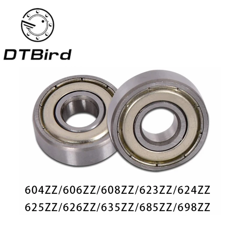10 шт. mr105zz 604zz 606zz 608zz 623zz 624zz 625zz 626zz 635zz 685zz 698zz шариковый подшипник с глубоким желобом