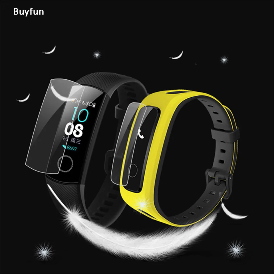 Фото For Huawei Honor Band 5 4 Screen Protector Soft TPU Waterproof protective Cover Film Bracelet Wristband Accessories Band4 band5 For Huawei Honor Band 5 4 Screen Protector Soft TPU Waterproof protective Cover Film Bracelet Wristband Accessories Band4 band5
