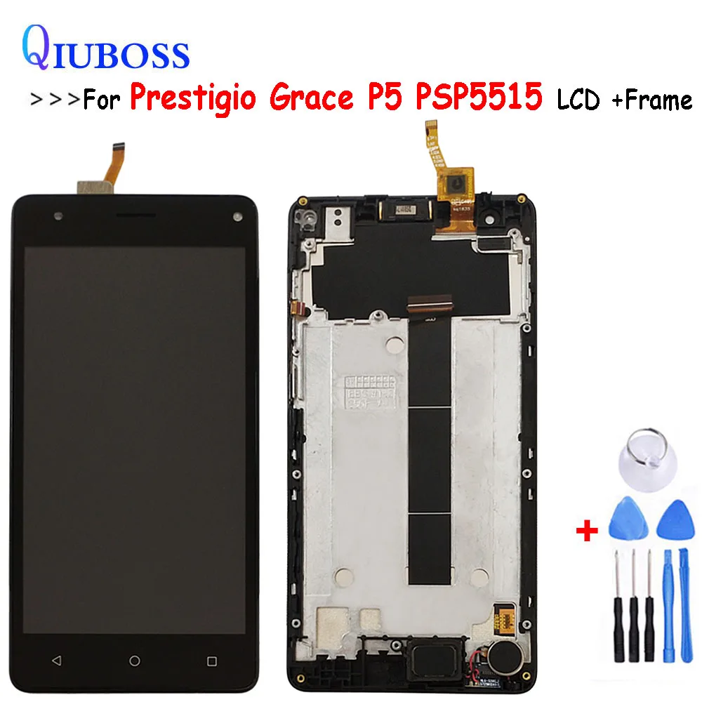ЖК дисплей 5 0 дюйма для Prestigio Grace P5 PSP 5515 DUO duo + кодирующий преобразователь