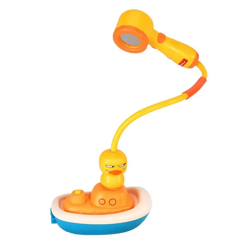 

Электрическая утка, детская игрушка для ванны, Органическая игрушка-распылитель воды, игрушка-разбрызгиватель для бассейна, ванной