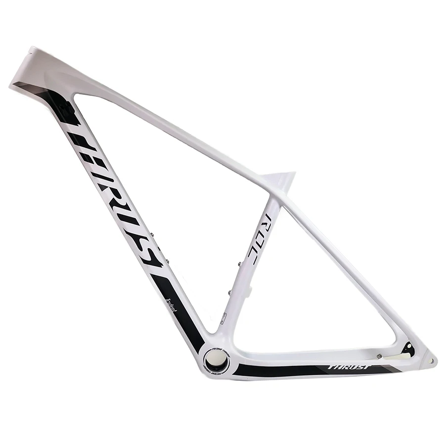 White Полный углеродный mtb boost frame 29er углеродный велосипед 148*12 мм рама 15 дюймов 17 дюймов 19 дюймов горные велосипедные рамы BOOST велосипедная Рама - Цвет: White