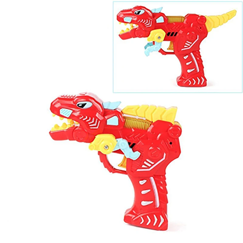 

2 In 1 Electric Dinosaur Deformation Gun Toys Sound and Light Outdoor Sports Simulation Pistol Gun for Boy Weapon Game Toy