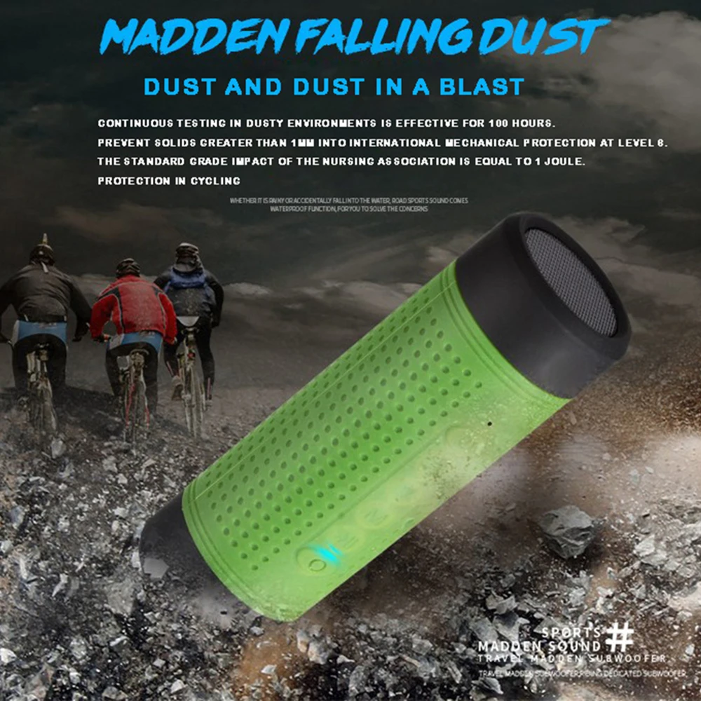 X2 Беспроводной 4 0 динамик велосипедный водонепроницаемый уличный супер бас