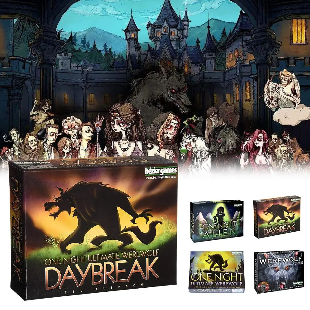 Настольная игра одна ночь инопланетянин оборотни Интерактивная развивающая