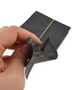 100 шт матовые цветные мешки из алюминиевой фольги жаростойкие герметизируемые