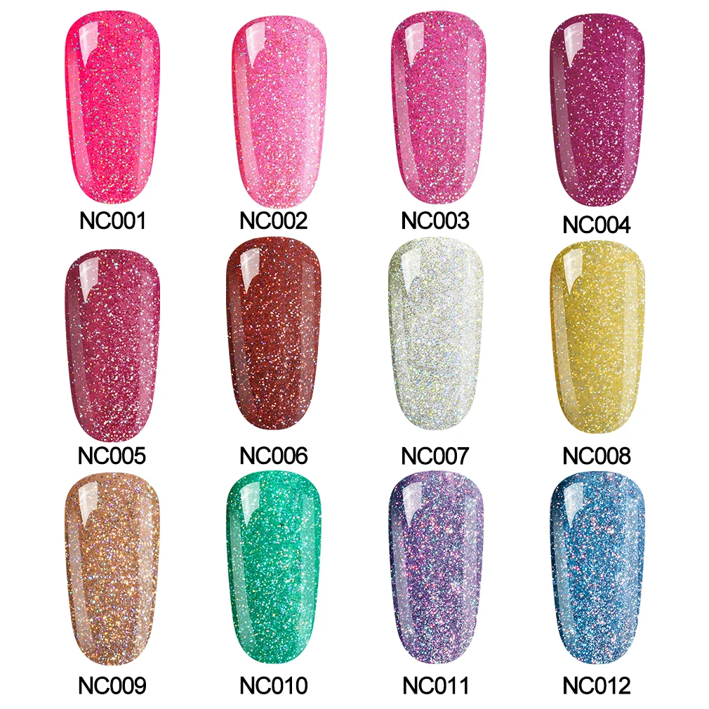 На Instagram 8 мл с сияющими блестками Неон УФ-гель для ногтей Гель-лак био-Гели Soak Off УФ