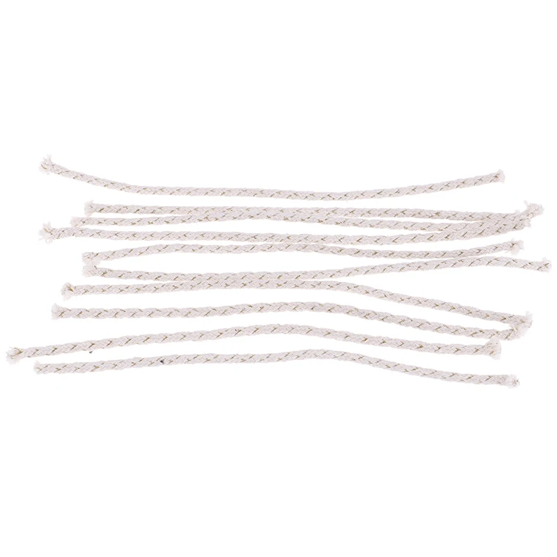

10pcs Copper Wire Lighter Cotton Core Wick Kerosene Oil Lighter Accessories Replacement for Petrol Lighter Fire Starter Bulk