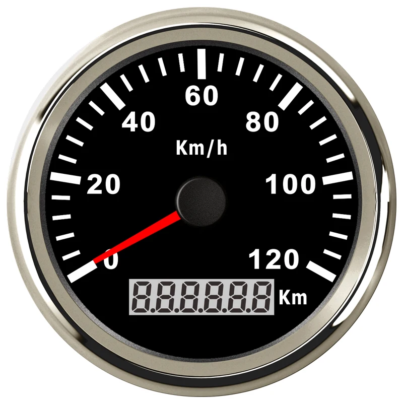 Водонепроницаемый лодка автомобиля gps Скорость ometer 120 км/ч 200 км/ч Скорость манометр для автомобилей Грузовик Лодка 12V 24V с Подсветка