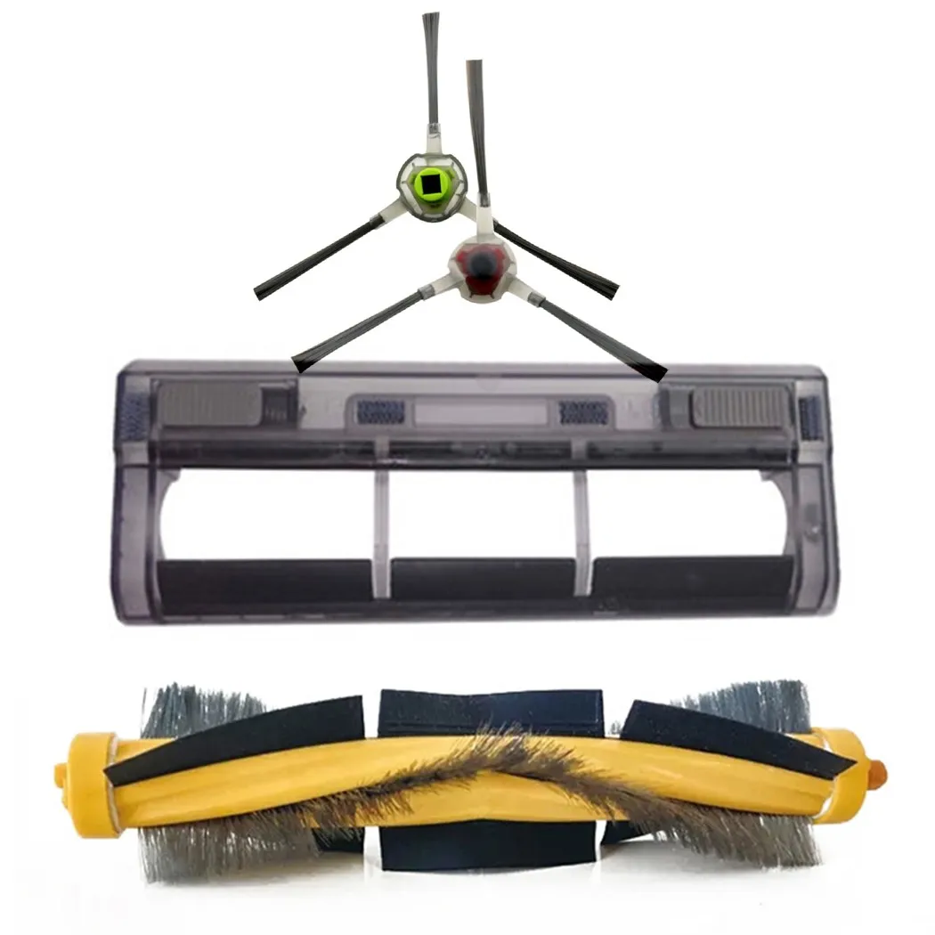 

Roller Brush+Cover Kit For Ecovacs Deebot OZMO 930 Vacuum Cleaner Accessories Repalcement Main Rolling Brushes Cover