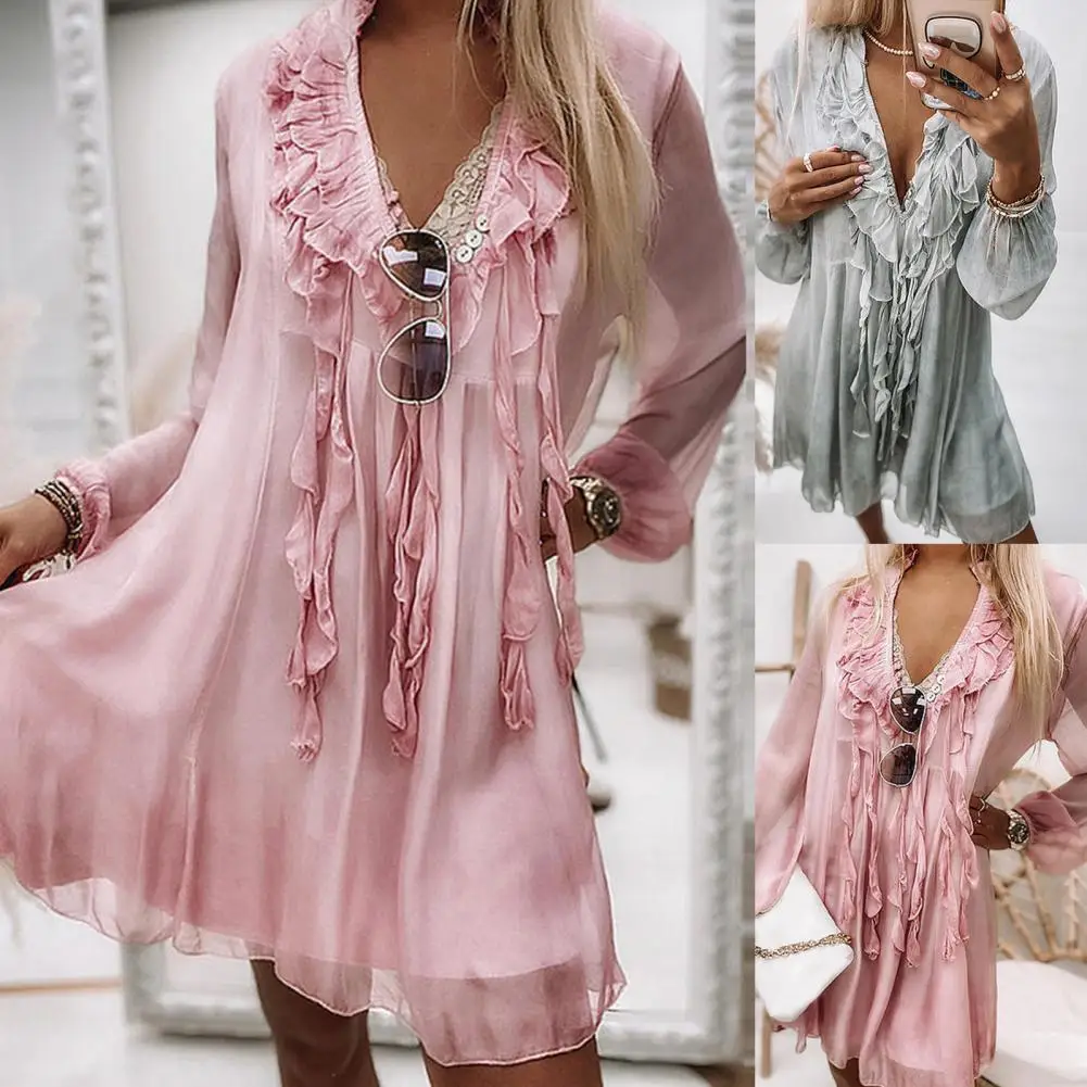 2021 Стильное вечернее платье однотонное приятное для кожи элегантное шифоновое с