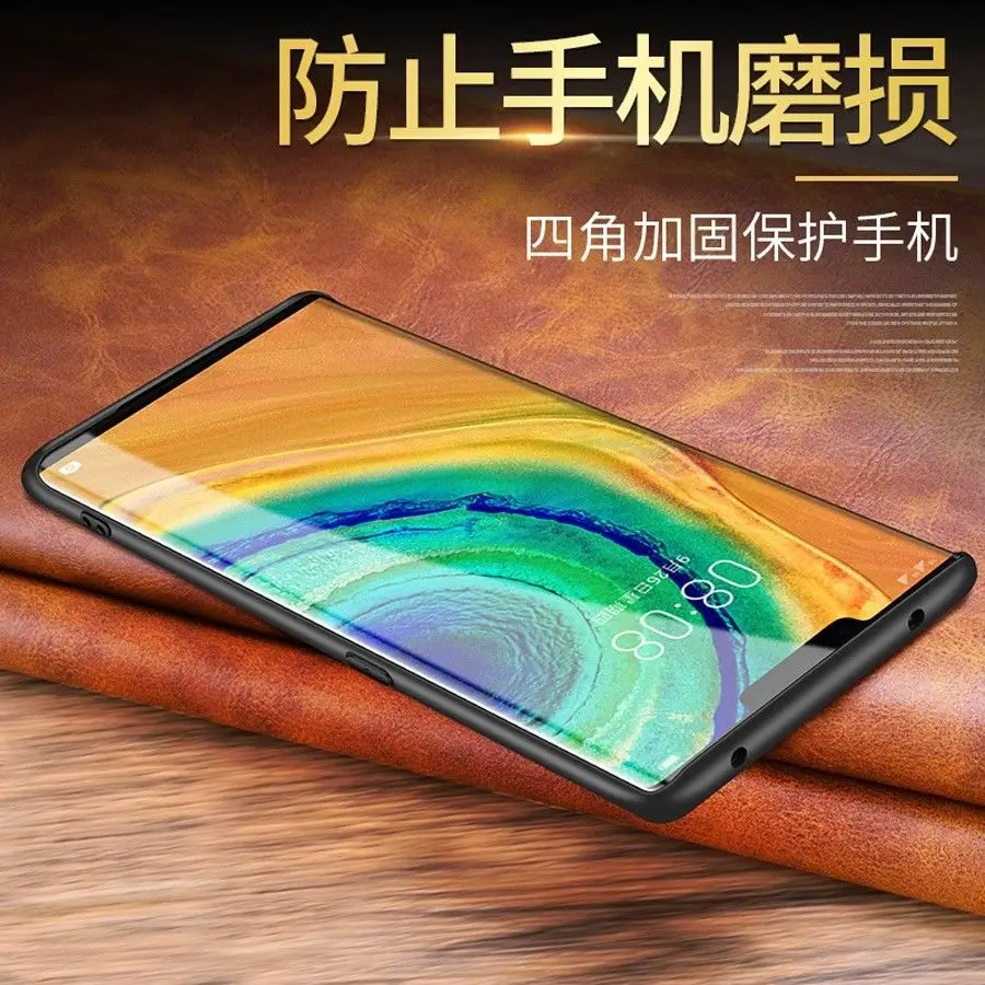 Фото Чехол-накладка для Huawei Mate 30 Pro, из 100% натуральной кожи под крокодиловую кожу №3