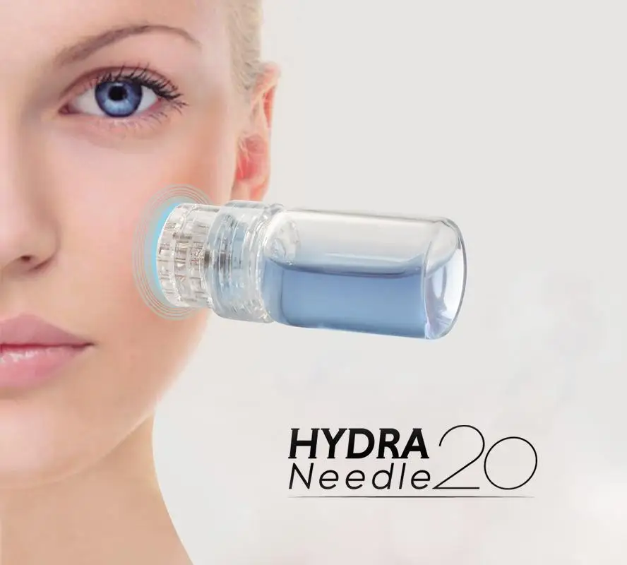 10 шт./партия Hydra 20 титана микронетическая эссенция аппликатор бутылка кожный штамп безболезненный косметический аппликатор устройство