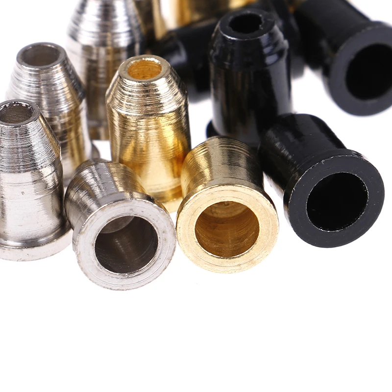 

6 Pieces Electric Guitar String Caps Mounting Buckle Through Body Ferrules Bushing Wholesale