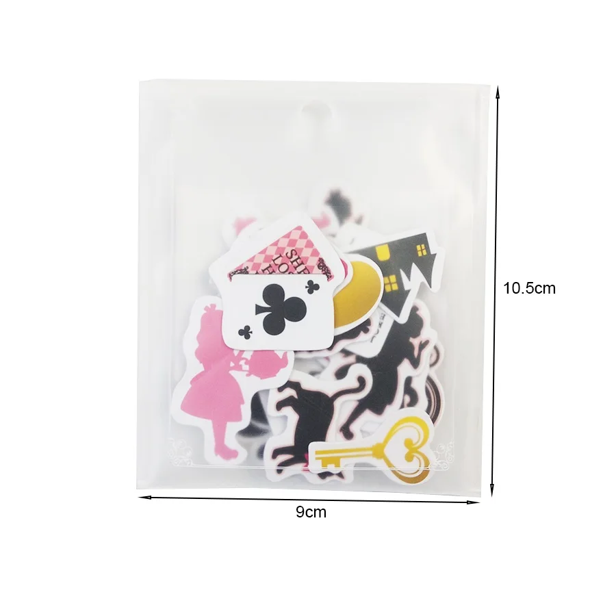 1 упак./лот черная кошка мини-бумажная наклейка украшение сделай сам для покера