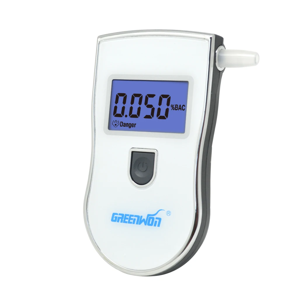 GREENWON Цифровой тестер спирта дыхания цифровой алкоголь AT 818 спирт