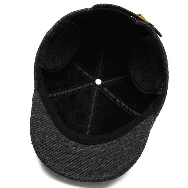 2020 осенне-зимняя мужская шапка береты шерстяная ткань в британском западном