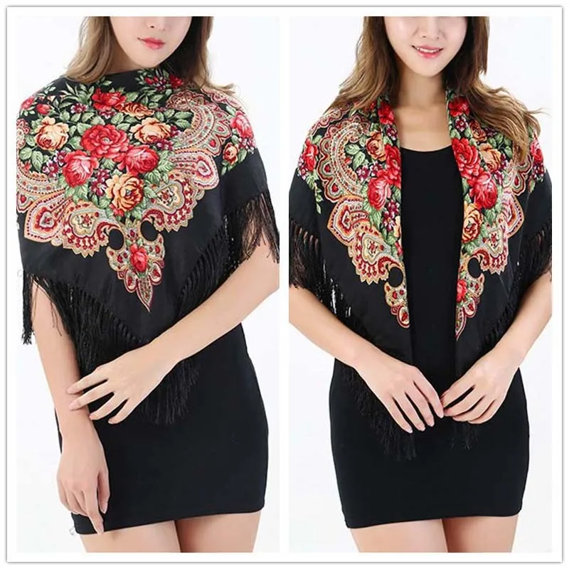 Плотная однотонная шаль для лыжного спорта 1 шт. весенне-осенняя из натуральной