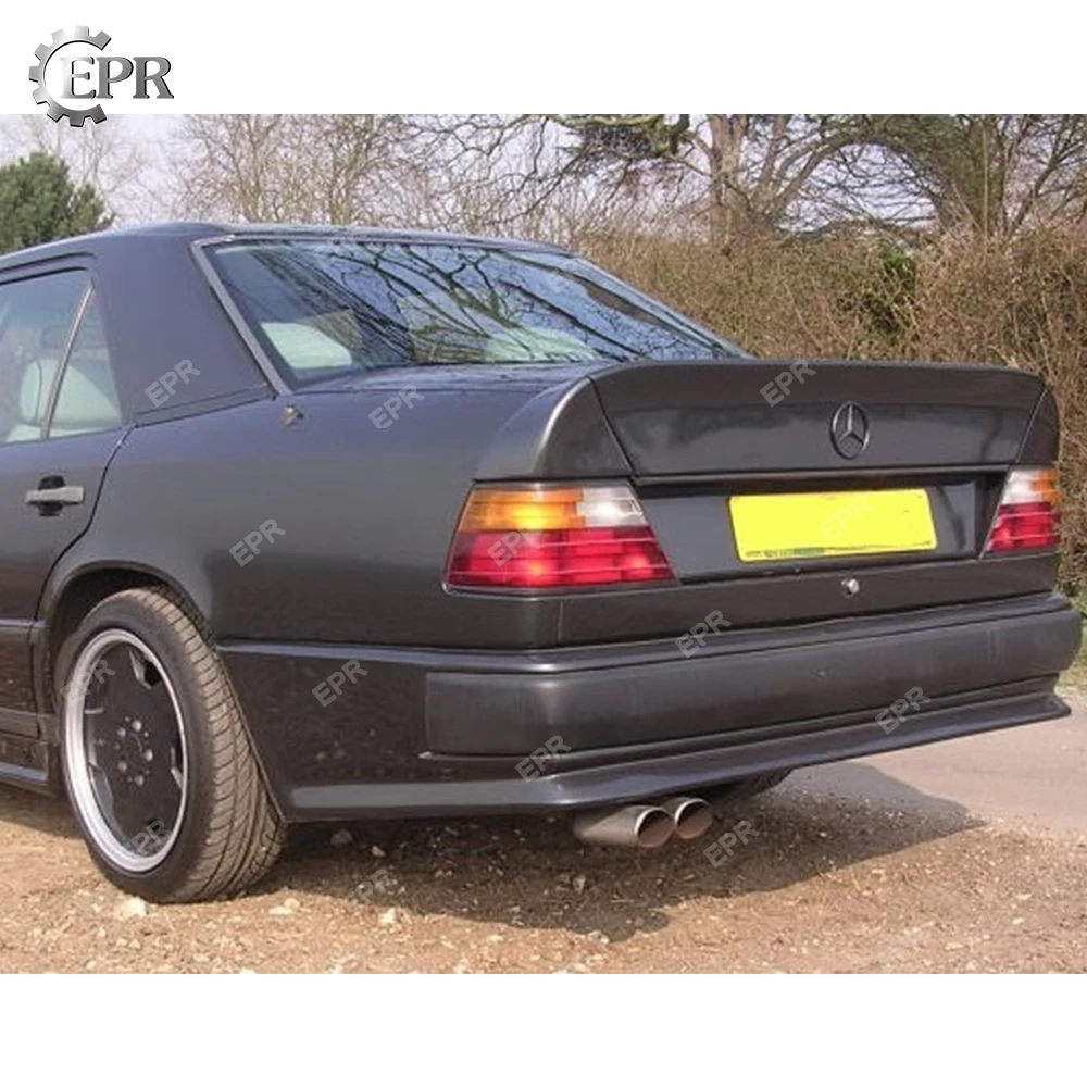 FRP заднее крыло для губ E Class W124 (1984 1995) 4 Двери Седан 200TE E220 230TE E280 300TE 250D AMG Стиль