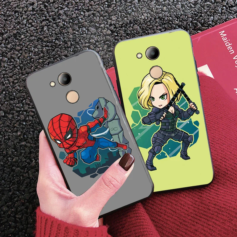 Тор, Мстители для huawei Honor 6C Pro Чехол Honor 5A Ru 6X 6A Honor 7A Pro 7C Чехол черный ТПУ для huawei Honor 9 8 Lite 6C