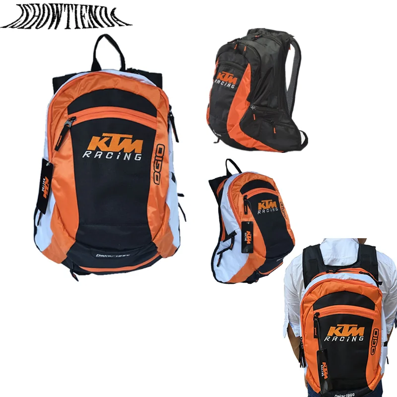

Motorcycle Cycling Bag Motocross Backpack Travel Motocentric Multifunctional Portable Hiking High-capacity Shoulders For Ktm