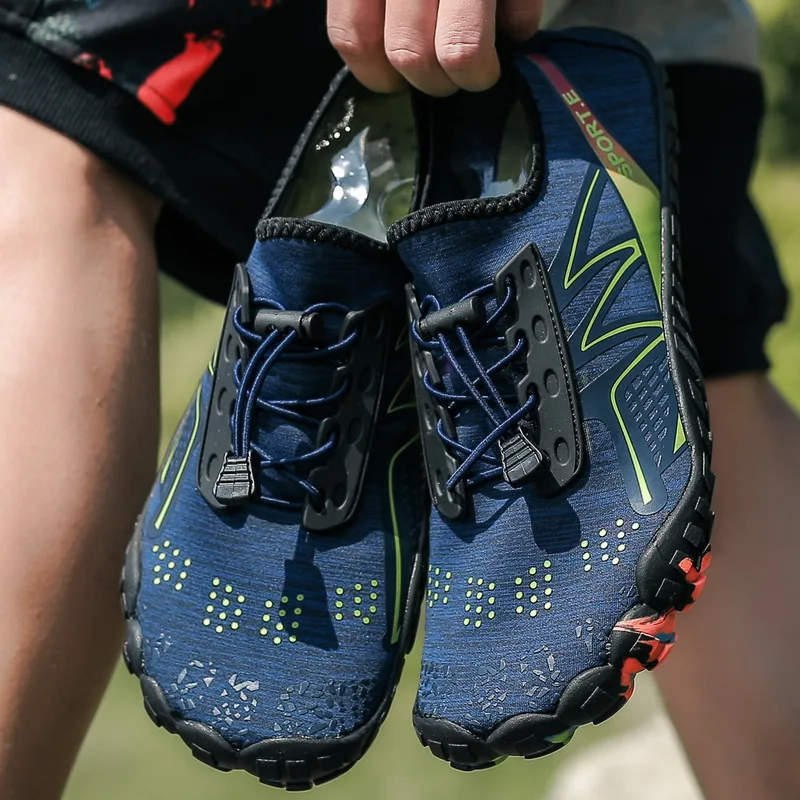 Treking Shoes Hiking Shoes Woman Man Shockproof Quick Dry Upstream Water Outdoor Sports Comfortable Climbing Sneakers Aqua Soft