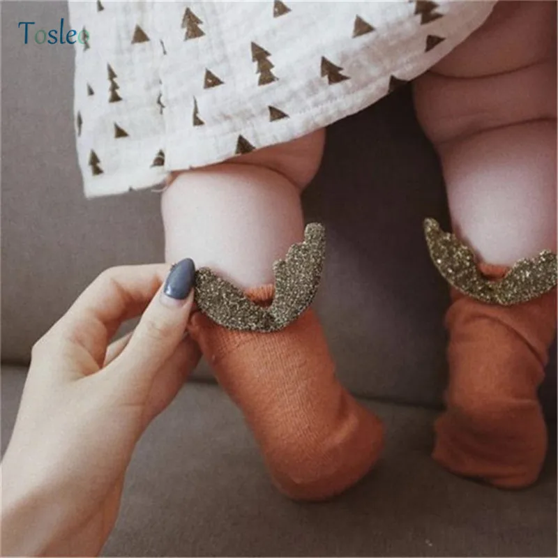 Одежда для малышей аксессуары милые сетчатые тонкие хлопковые носки с крыльями