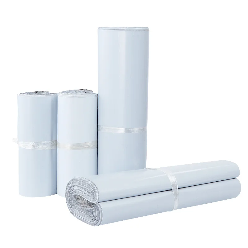 100 шт Пластиковый Конверт Сумка Курьерская сумка для хранения клей пластик