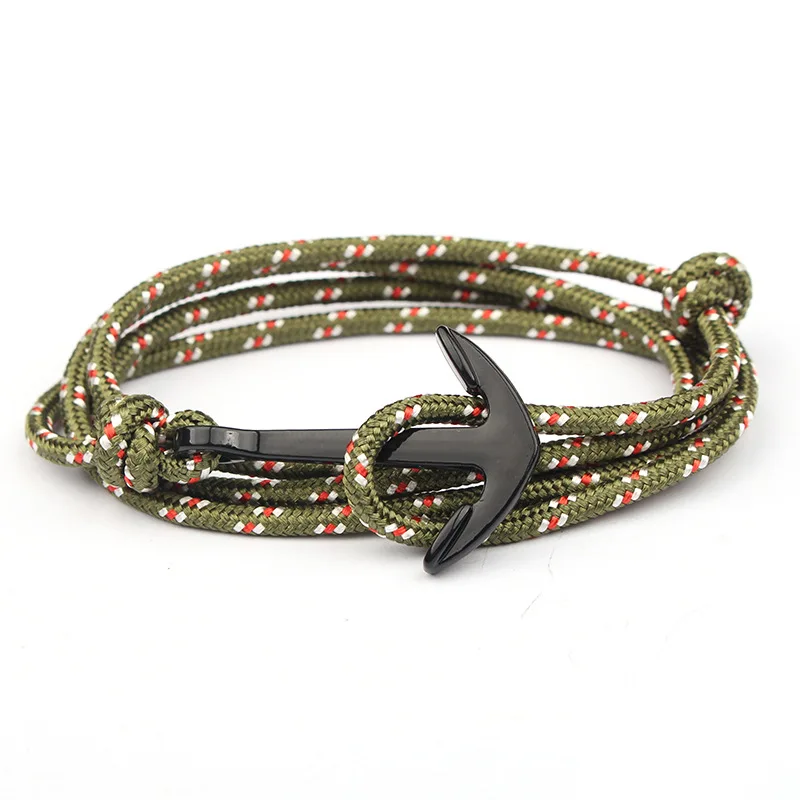 Браслеты для мужчин и женщин популярный веревочный браслет ручной работы