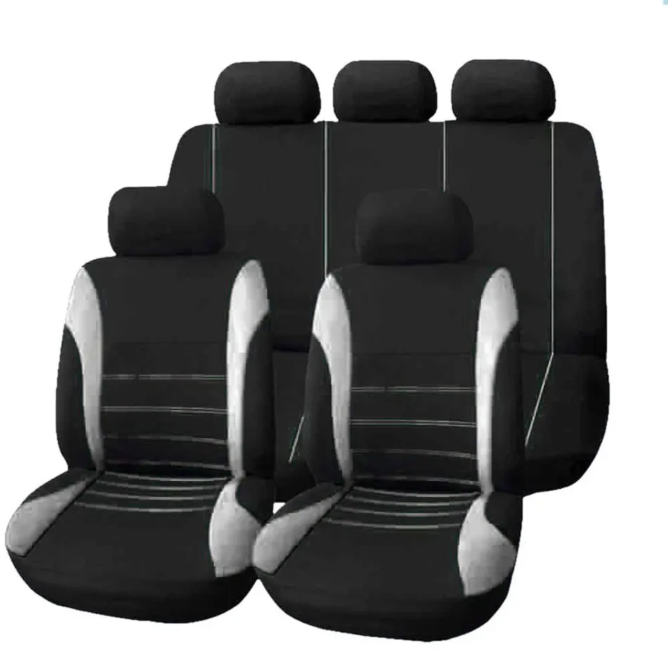 9PCS/Set Car Seat Cover For Auto Interior Decoration Universal Cushion With Line Beautiful Accessories | Автомобили и мотоциклы