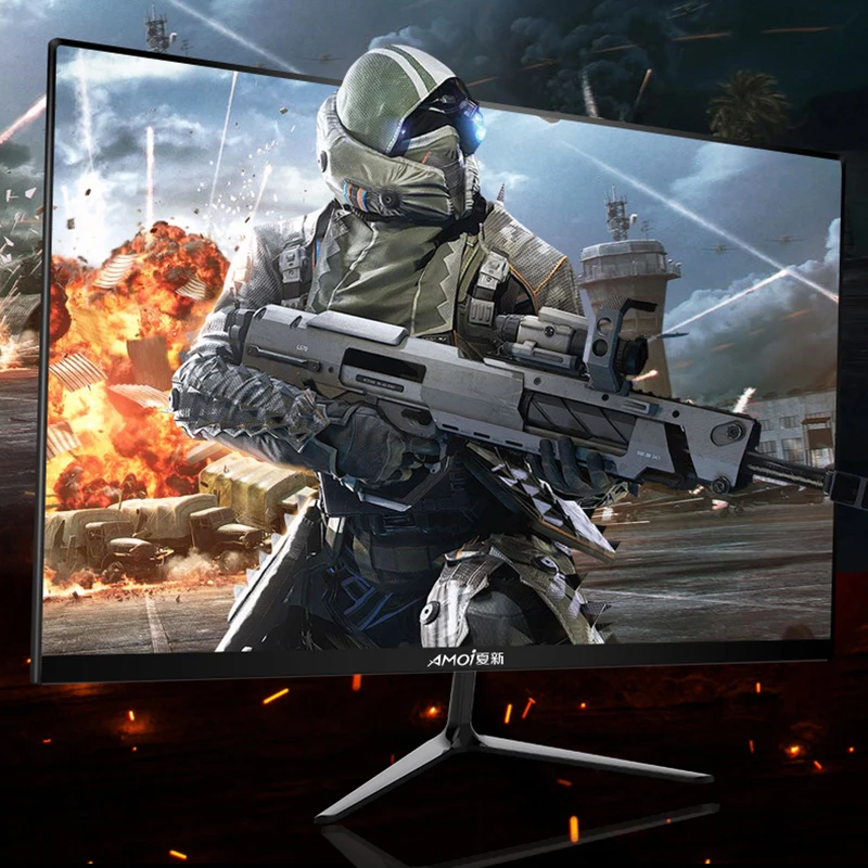 Amoi 2K 2560 × 1440p изогнутый игровой ЖК монитор для ПК с интерфейсом HDMI /DP настольного