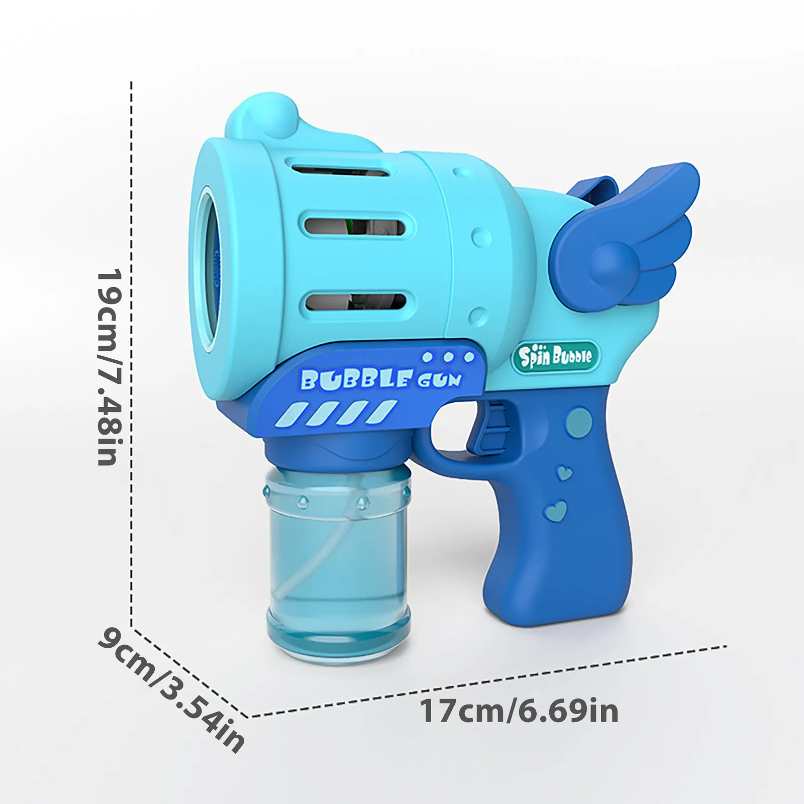 

New Colorful Bubble Light Bubble Machine Children's Cartoon Electric Luminous10ml