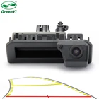 HD 4089T динамические траектории линии автомобиля заднего вида ручка багажника камеры для Audi Q2 Q3 A5 Skoda karoq VW Bora 2017-2019