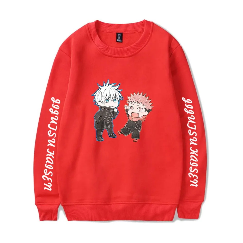 

Jujutsu Kaisen Pullover Sweatshirts Japan Anime Harajuku Fashion Men/Women Casual Loose Pullovers Spring And Autumn Sweatshirts