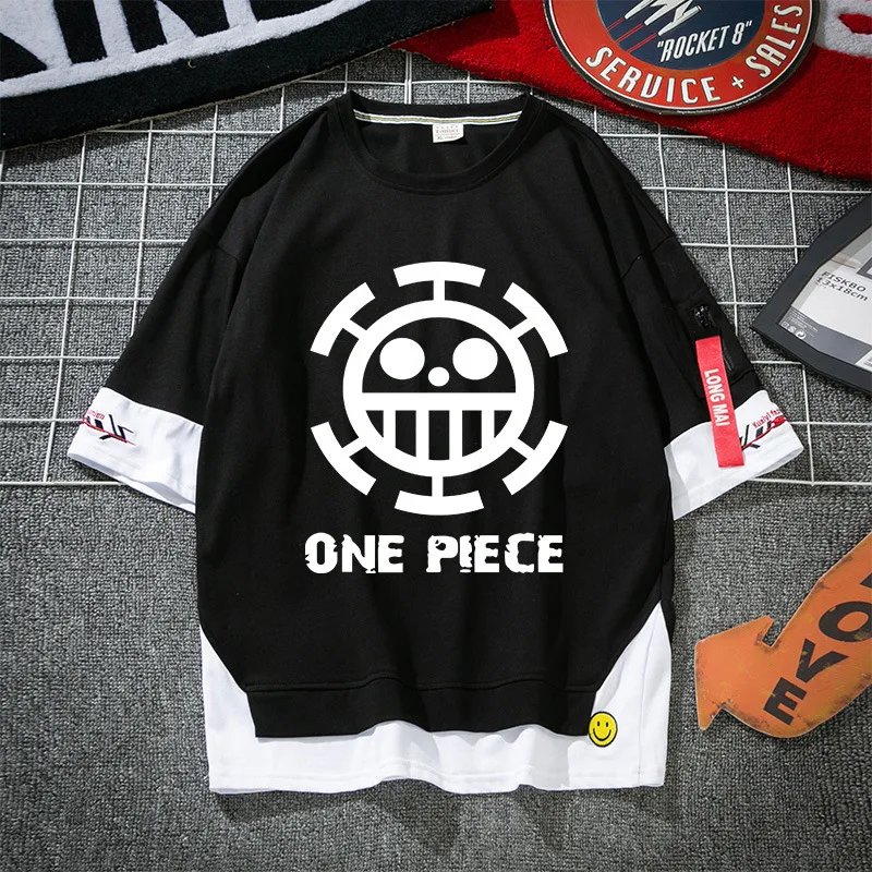 Аниме мультфильм acotton футболка с коротким рукавом для мужчин и женщин белым